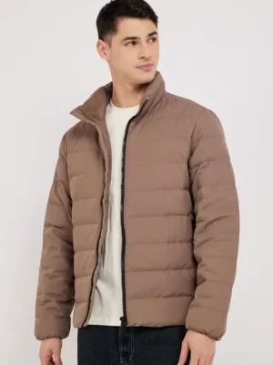 A24326961PBXBRO_BROWN.webp Regular Fit Men's Casual Jacket
