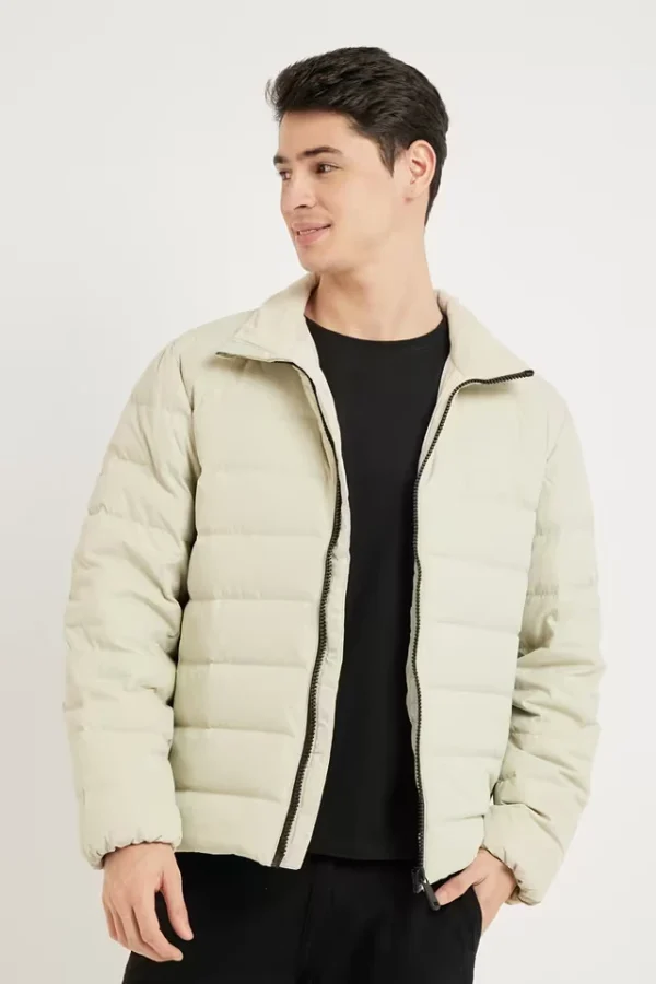 Solid Polyester Regular Fit Men's Casual Jacket