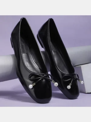 Veronica 4PR Synthetic Slip-On Women's Casual Wear Ballerinas